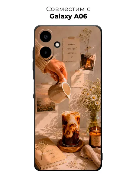 Vip Case Чехол на Samsung Galaxy A06 Кофе и тёплые воспоминания