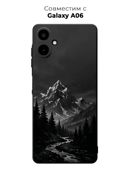 Vip Case Чехол на Samsung Galaxy A06 Горы и река Кавказа