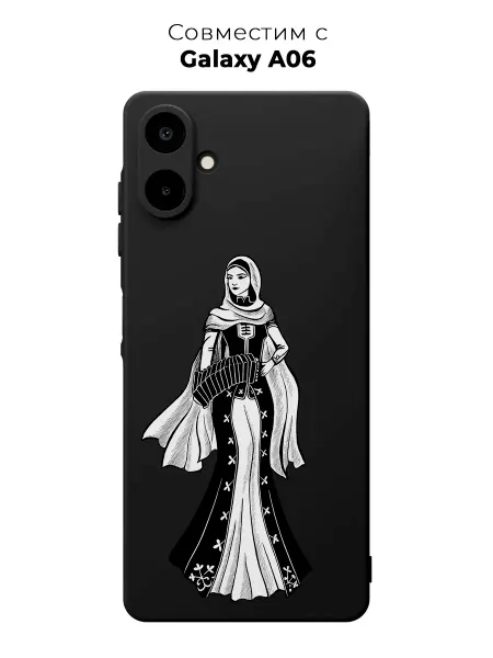 Vip Case Чехол на Samsung Galaxy A06 Женщина Кавказ