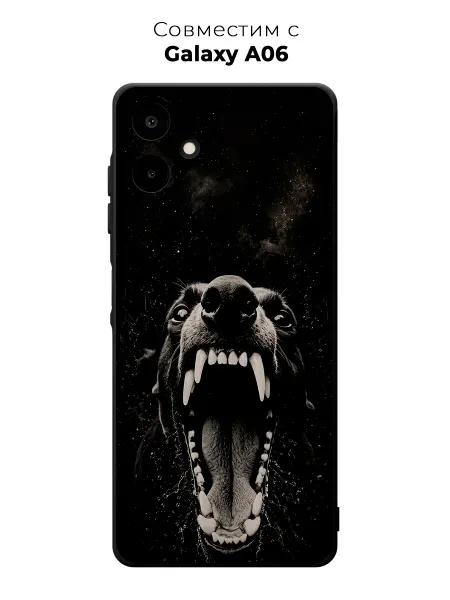 Vip Case Чехол на Samsung Galaxy A06 Оскал зверя