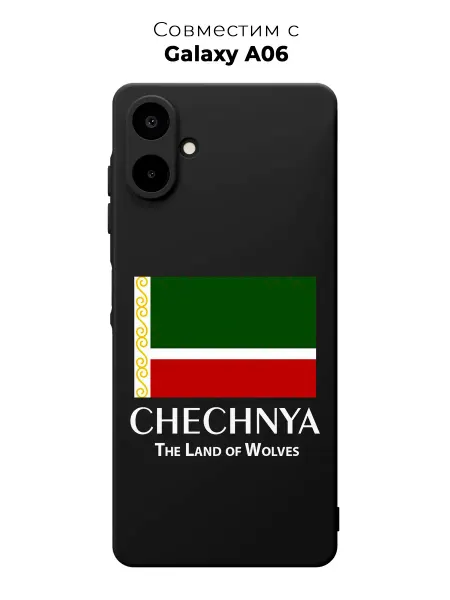 Vip Case Чехол на Samsung Galaxy A06 Флаг Чеченской Республики