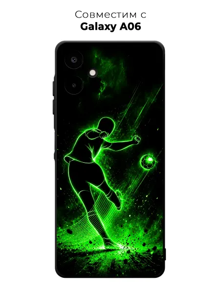 Vip Case Чехол на Samsung Galaxy A06 Футбол