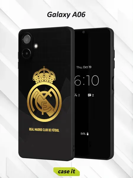Case it Чехол на Samsung A06 с принтом The Real logo