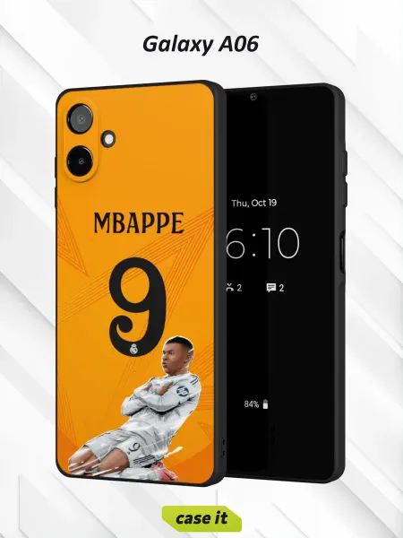 Case it Чехол на Samsung A06 с принтом бомбардир чемпионата