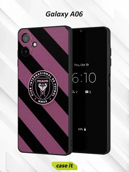 Case it Чехол на Samsung A06 с принтом Интер Майами