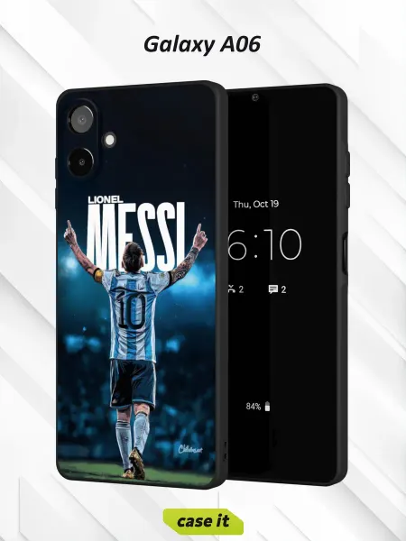 Case it Чехол на Samsung A06 с принтом легендарный Лионель Месси