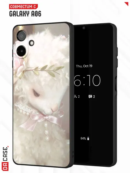 DACase Чехол на Samsung A06 с принтом Овечка