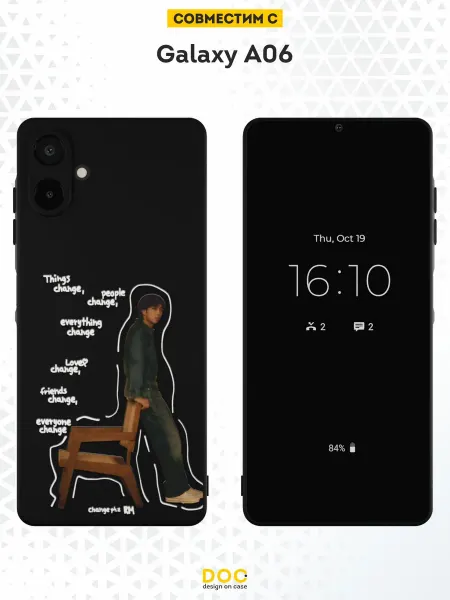 DesignOnCase Чехол на Samsung Galaxy A06 с принтом Намджун