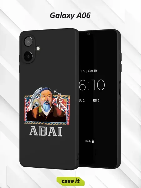 Case it Чехол на Samsung A06с принтом ABAI
