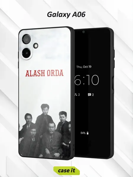 Case it Чехол на Samsung A06с принтом Alash Orda