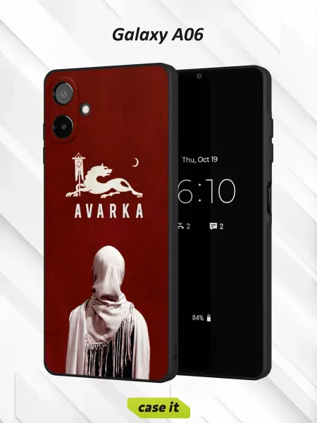 Case it Чехол на Samsung A06с принтом Аварка