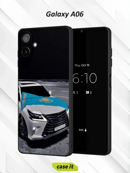 Case it Чехол на Samsung A06с принтом Автомобиль