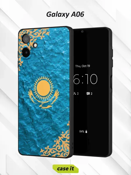 Case it Чехол на Samsung A06с принтом государственный флаг