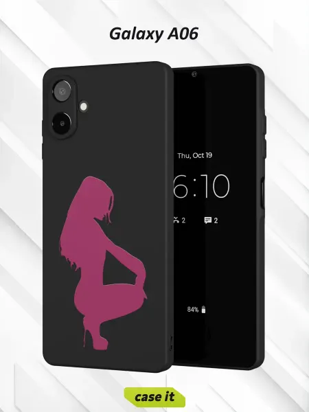 Case it Чехол на Samsung A06с принтом Девушка