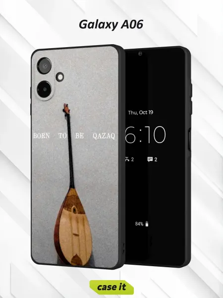 Case it Чехол на Samsung A06с принтом Домра