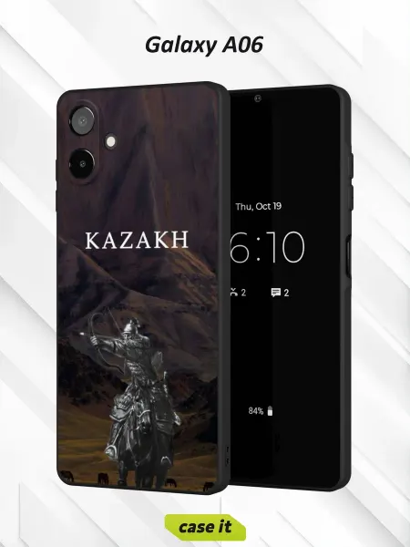 Case it Чехол на Samsung A06с принтом Казахское ханство