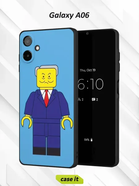 Case it Чехол на Samsung A06с принтом Лего