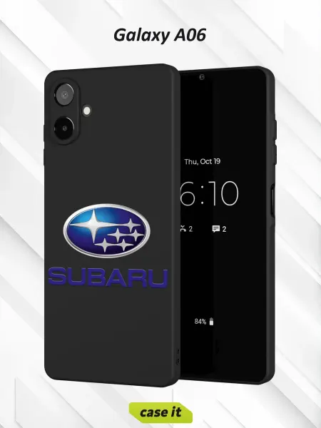 Case it Чехол на Samsung A06с принтом Субару
