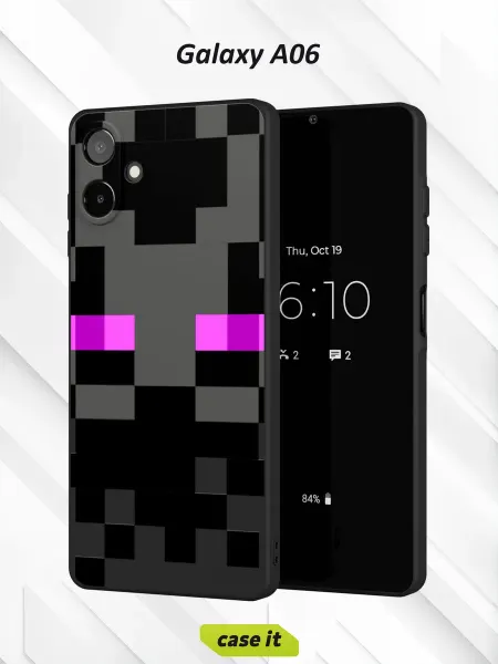 Case it Чехол на Samsung A06с принтом Эндермен