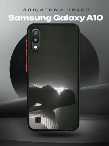 RR Case Чехол на SAMSUNG A10 с принтом ангел