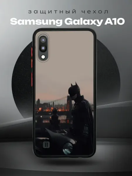 RR Case Чехол на SAMSUNG A10 с принтом бэтмен