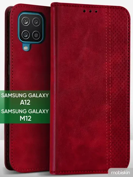 Mobiskin Чехол-книжка на Samsung Galaxy A12, M12