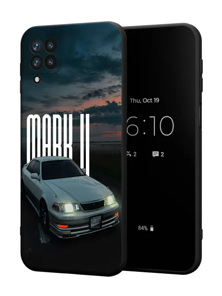 PBl store Чехол на Samsung A12 с принтом Toyota Mark II