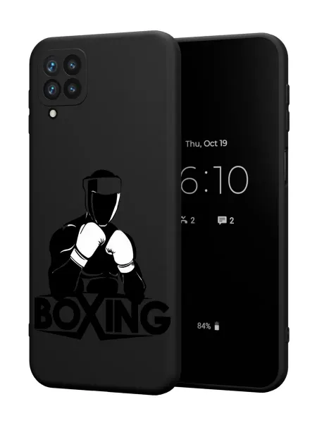 PBl store Чехол на Samsung A12 с принтом Бокс