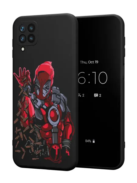 PBl store Чехол на Samsung A12 с принтом Дэдпул