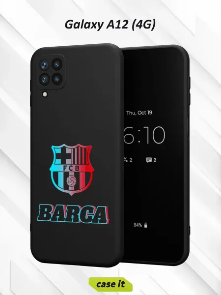 Case it Чехол на Samsung A12с принтом BARCA
