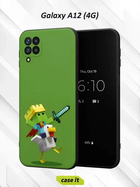 Case it Чехол на Samsung A12с принтом Minecraft