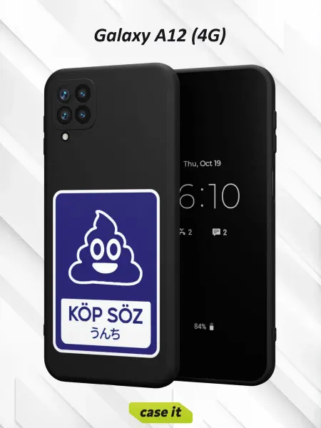 Case it Чехол на Samsung A12с принтом Qazaq Republic