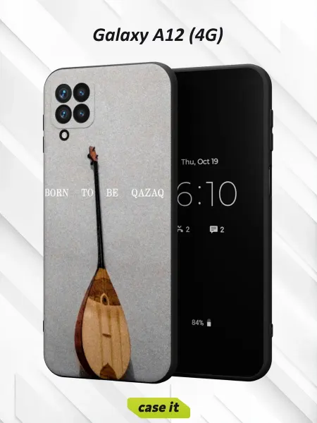 Case it Чехол на Samsung A12с принтом Домра
