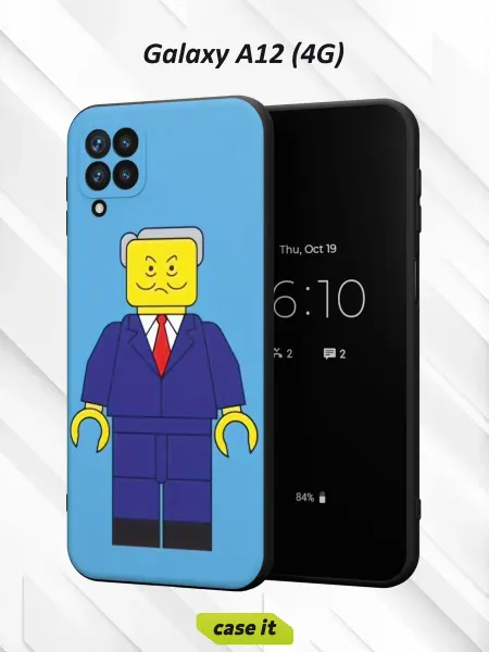 Case it Чехол на Samsung A12с принтом Лего