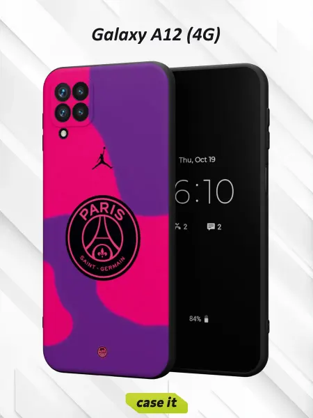 Case it Чехол на Samsung A12с принтом Пари Сен-Жермен
