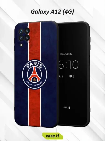 Case it Чехол на Samsung A12с принтом ПСЖ