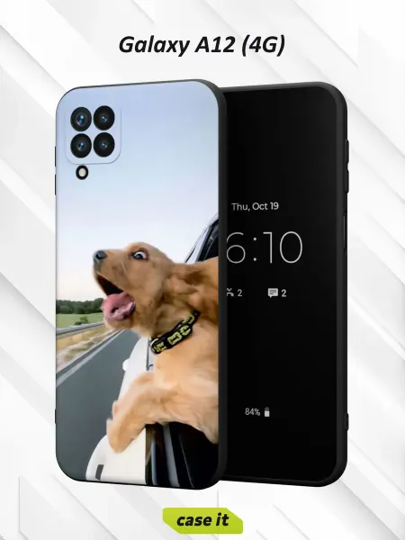 Case it Чехол на Samsung A12с принтом Собачка
