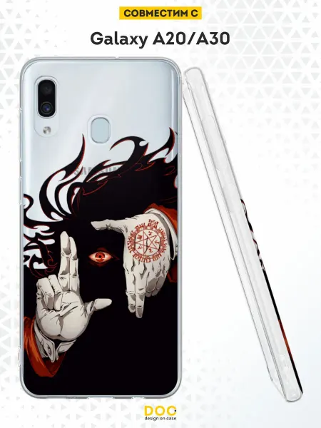 DesignOnCase Чехол на Samsung A30 и A20 с принтом Аниме