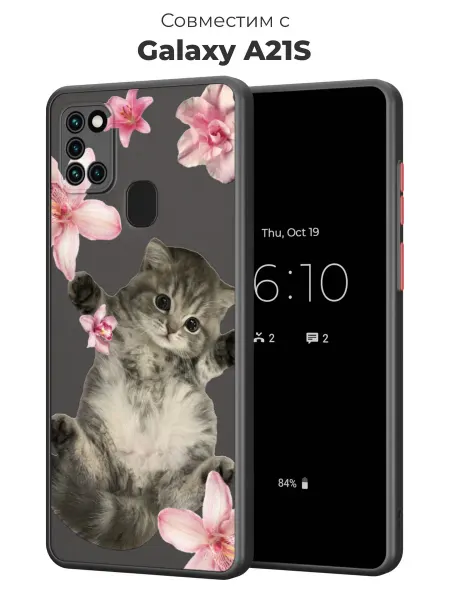 ANP Case Чехол-бампер на Samsung A21S для девочки