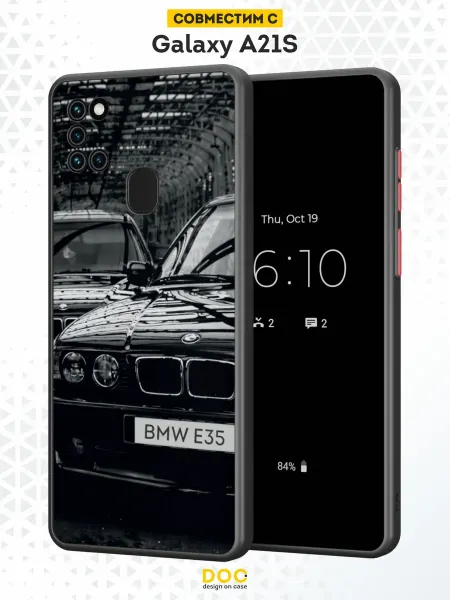 DesignOnCase Чехол Бампер на Samsung A21S с принтом BMW E35