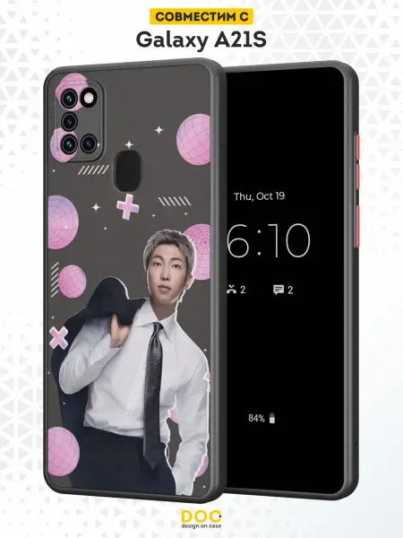 DesignOnCase Чехол Бампер на Samsung A21S с принтом BTS