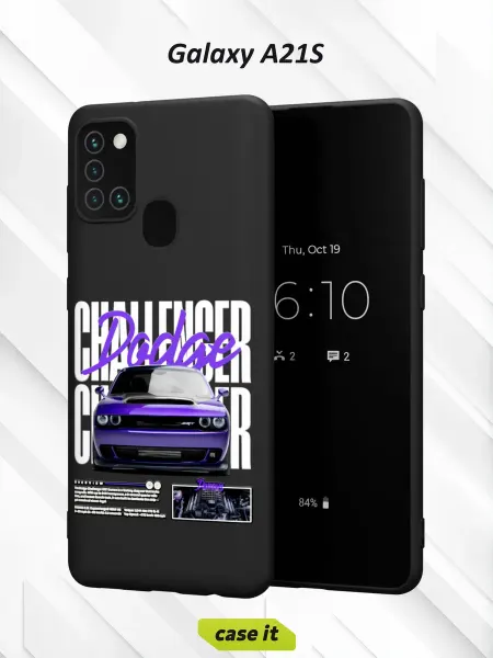 Case it Чехол на Samsung A21S с принтом Dodge