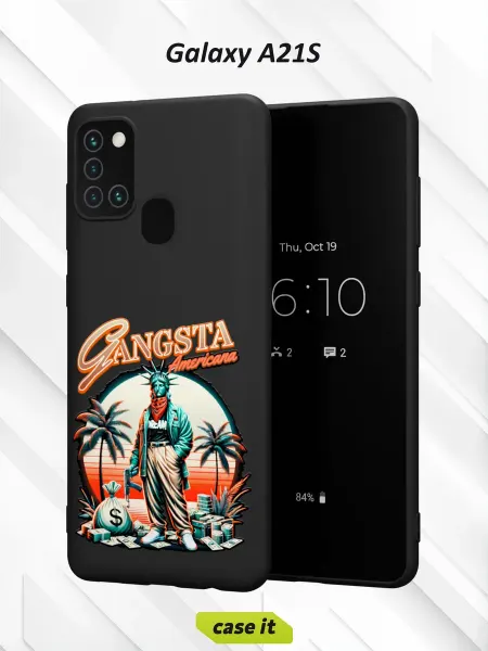 Case it Чехол на Samsung A21S с принтом y2k