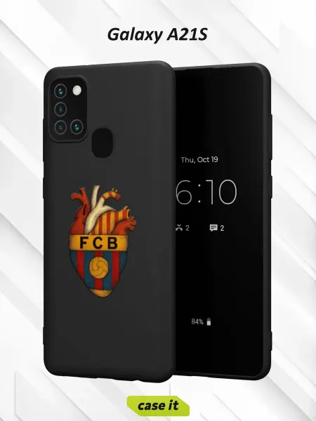 Case it Чехол на Samsung A21S с принтом Барселона