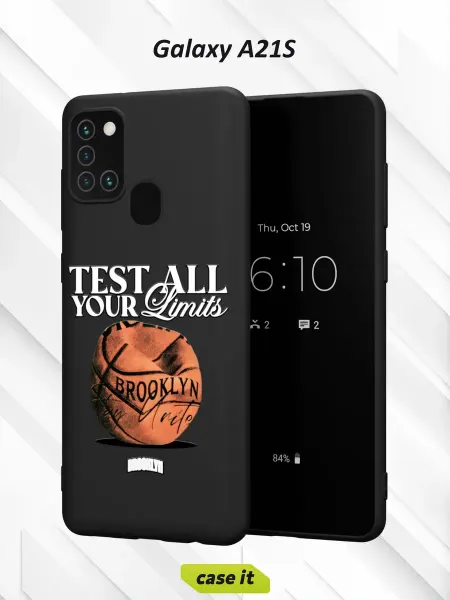 Case it Чехол на Samsung A21S с принтом Баскетбол
