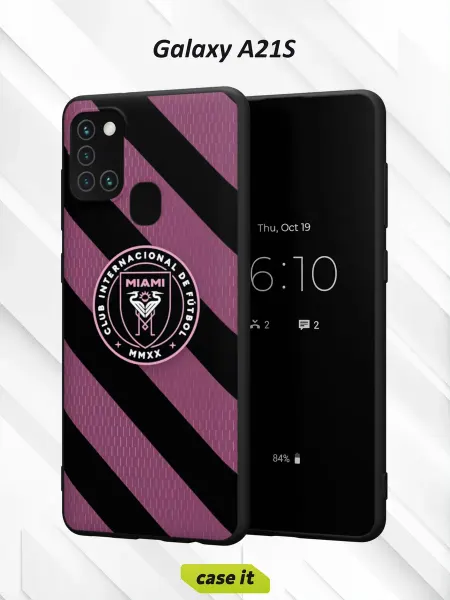 Case it Чехол на Samsung A21S с принтом Интер Майами