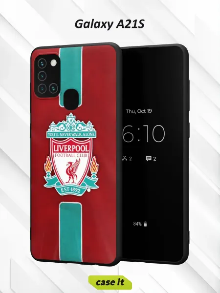 Case it Чехол на Samsung A21S с принтом Ливерпуль