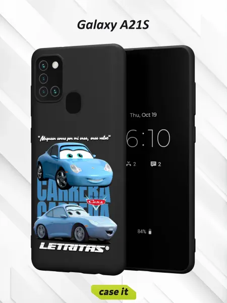 Case it Чехол на Samsung A21S с принтом Тачки