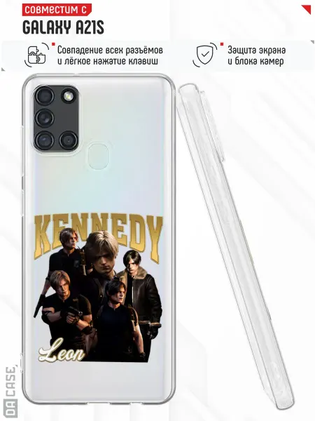 DACase Чехол на Samsung A21S с принтом Kennedy