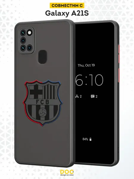 DesignOnCase Чехол Бампер на Samsung A21S с принтом Барселона